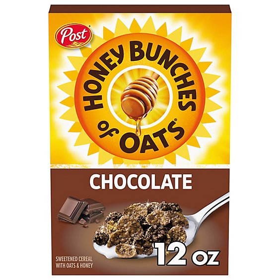 HONEY BUNCHES OF OATS CHOCOLATE 12OZ