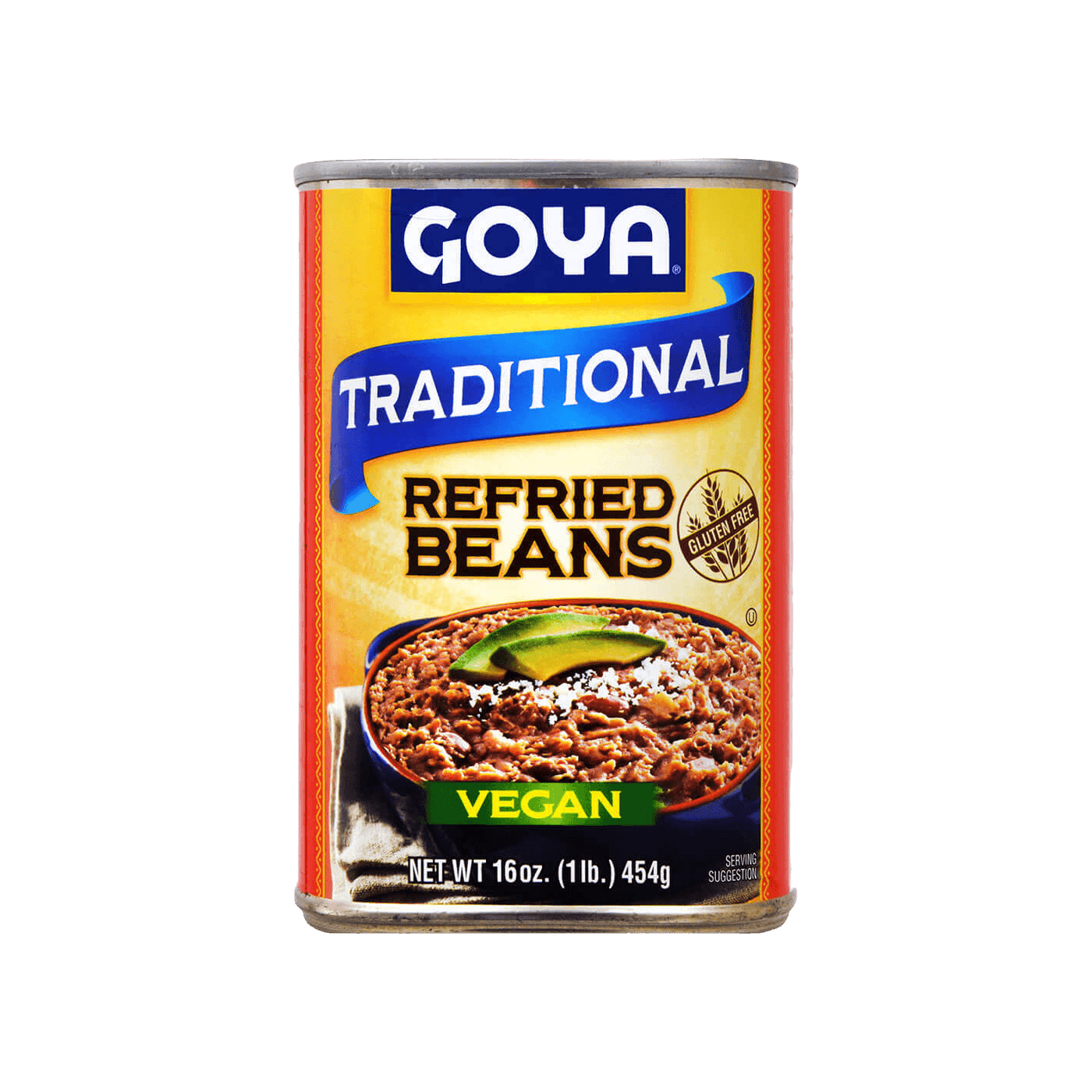 GOYA TRADITINAL REFRIED BEANS 16OZ