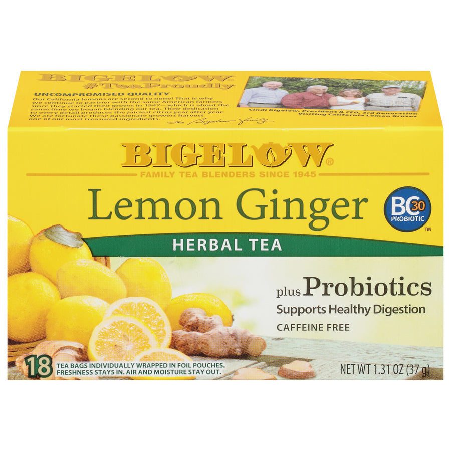 BIGELOW LEMON GINGER TEA