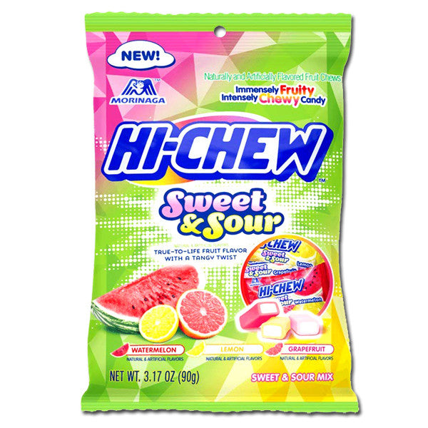 HI CHEW SWEET & SOUR MIX 3.17OZ