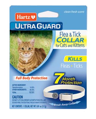 HARTZ ULTRA GUARD COLLAR CATS FLEA & TICK