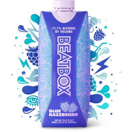 BEATBOX BLUE RASPBERRY 16.9OZ