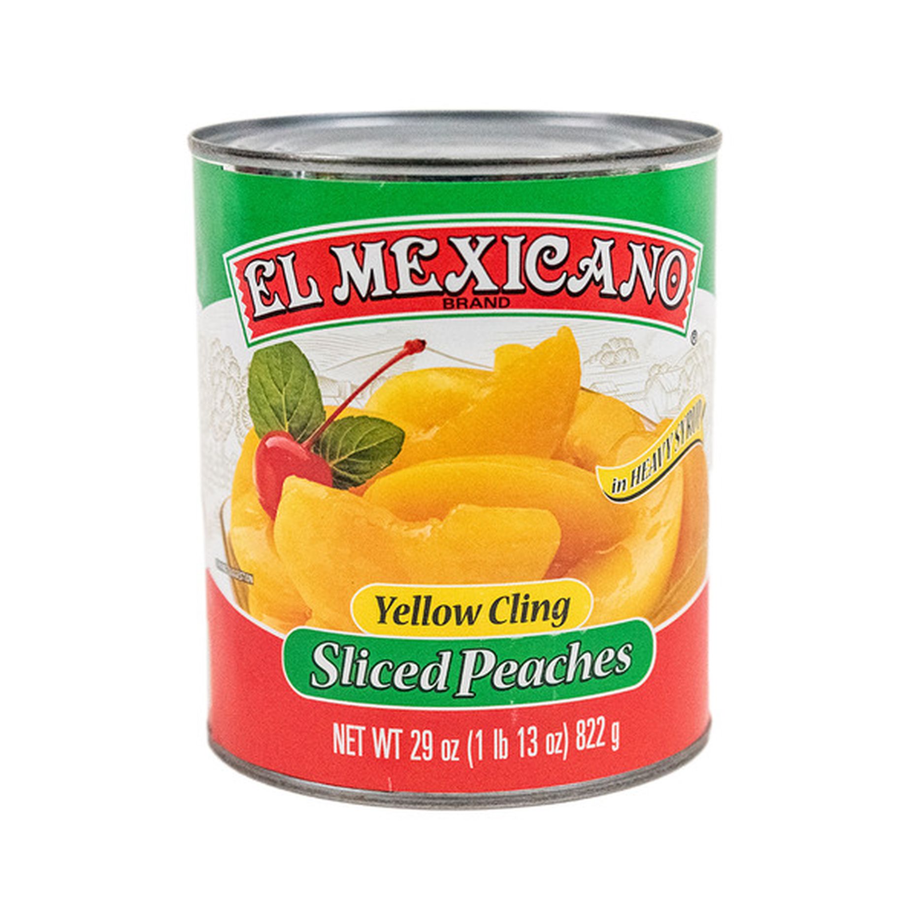 EL MEXICANO SLICED PEACHES 29OZ