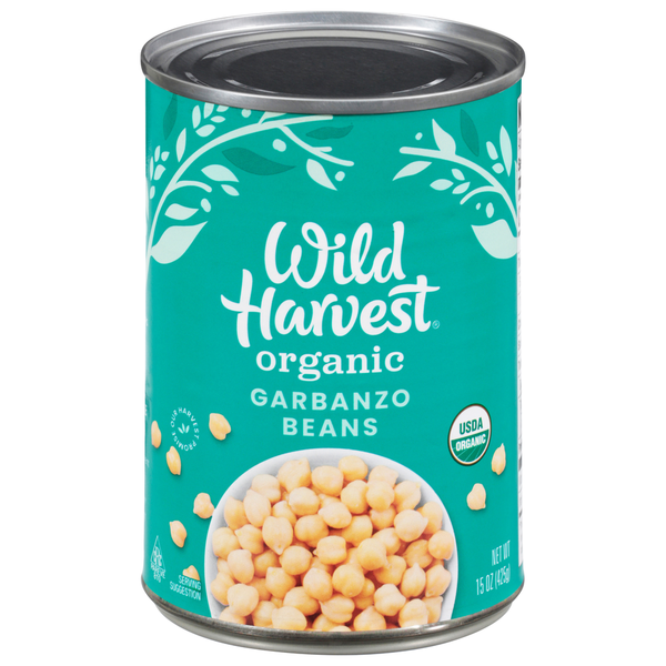 WILD HARVEST BORGANIC GARBANZO BEAN 15O
