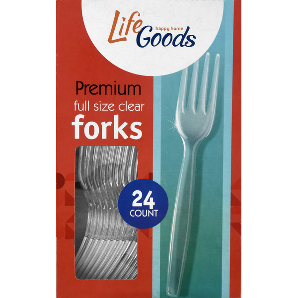 LIFE GOODS FORKS 24P