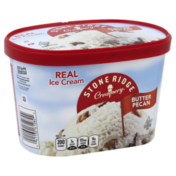 STONE RIDGE ICE CREAM BUTTER PECAN