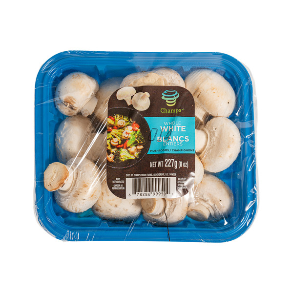CHAMPS MUSHROOMS WHOLE WHITE