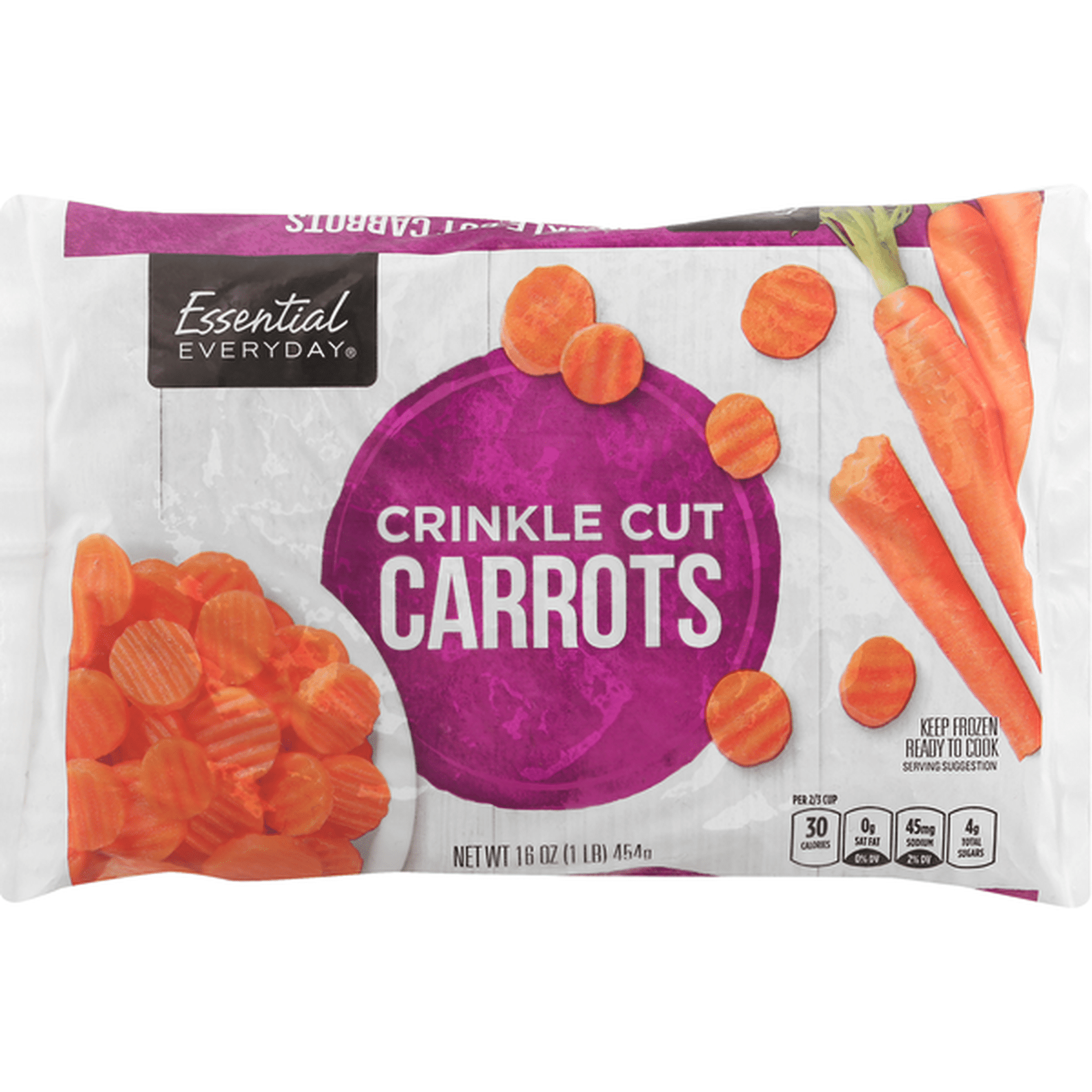 ESSENTIAL EVERYDAY CRINKLE CUT CARROTS