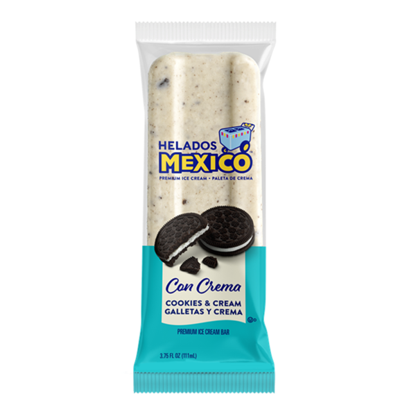 HELADOS MEXICO COOKIES CREAM 4OZ