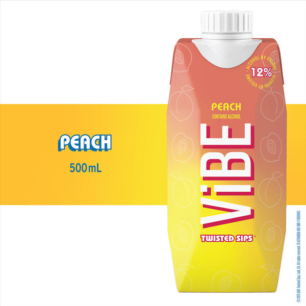 VIBE PEACH 500ML