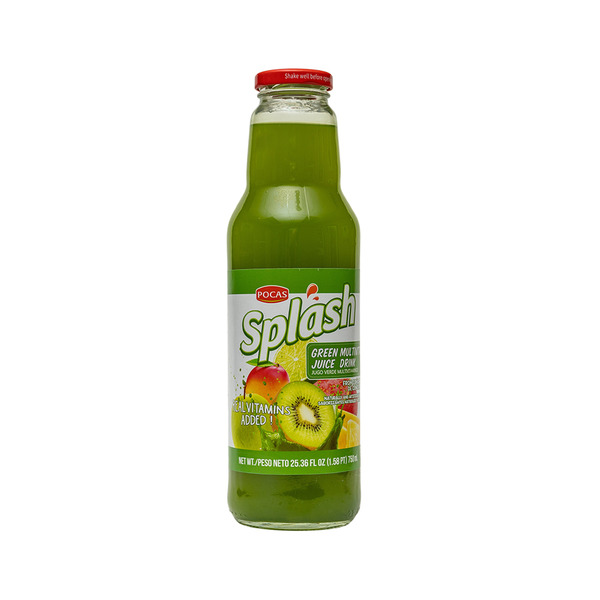 POCAS SPLASH GREEN MULTIVITAMIN JUICE