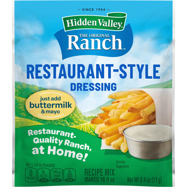 HIDDEN VALLEY RANCH MIX 0.4OZ