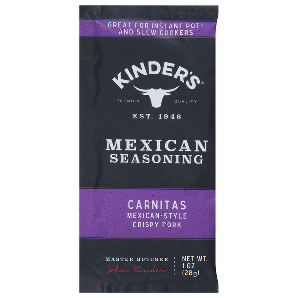 KINDERS SEASONING MEXICAN CARNITAS 1OZ