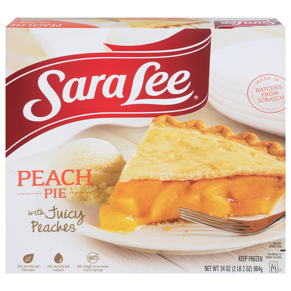 SARA LEE PEACH PIE 34OZ