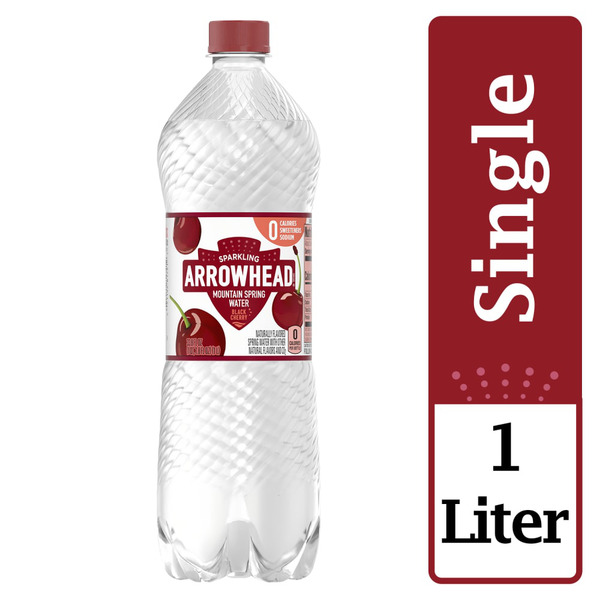 ARROWHEAD SPARKLING WATER BLACK CHERRY 33.8OZ