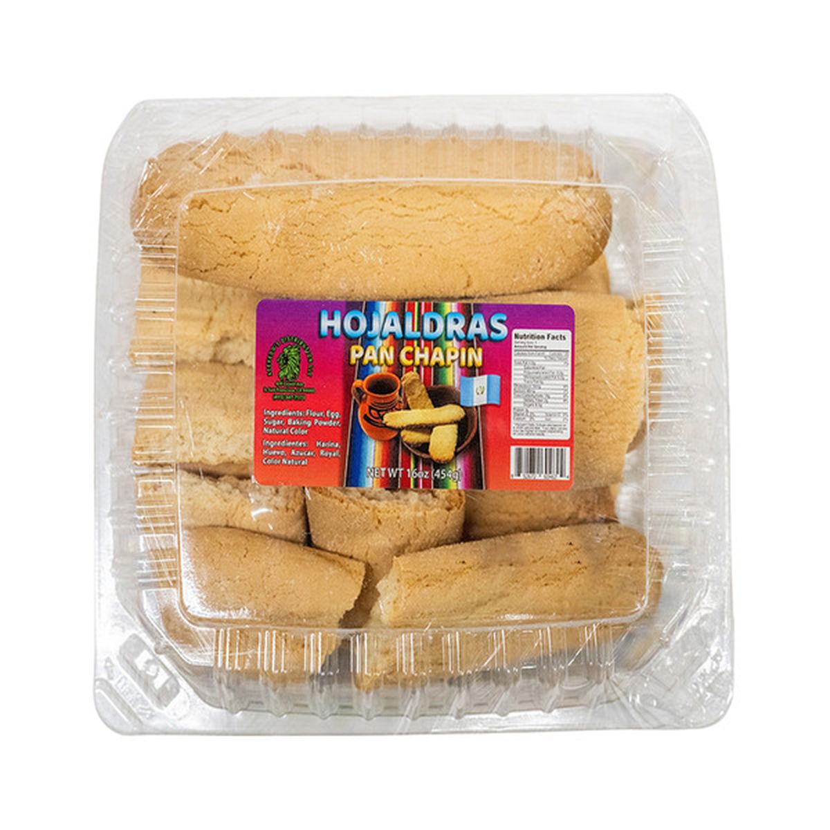 ACEVEDO HOJALDRAS PAN CHAPIN 16OZ