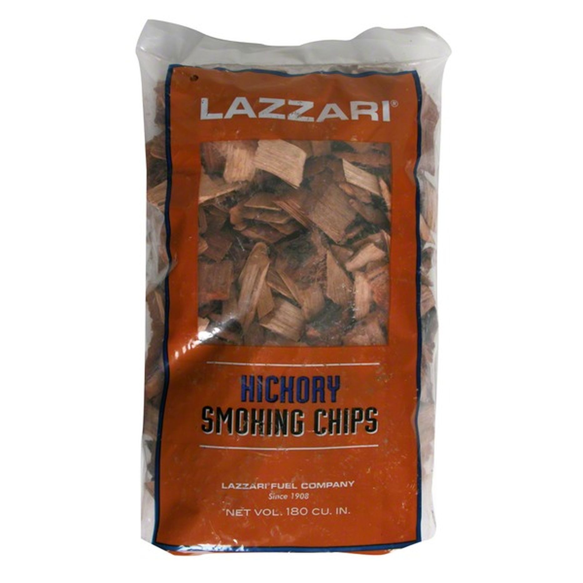 LAZZARI SMOKING CHIPS HICKORY 180 CUBIC INCHES