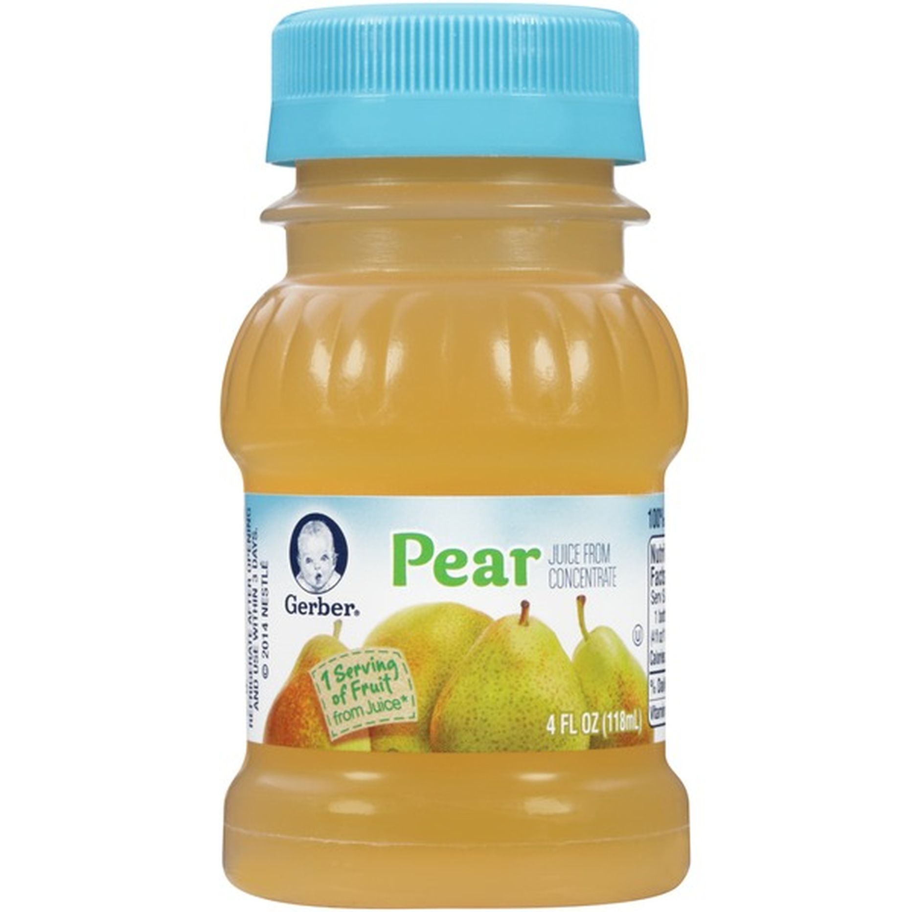 GERBER PEAR JUICE 4OZ
