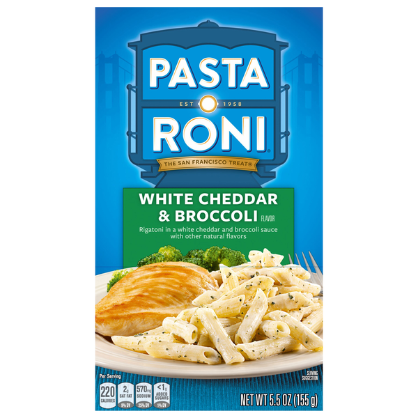 PASTARONI WHITE CHEDDAR & BROCCOLI 6.2OZ