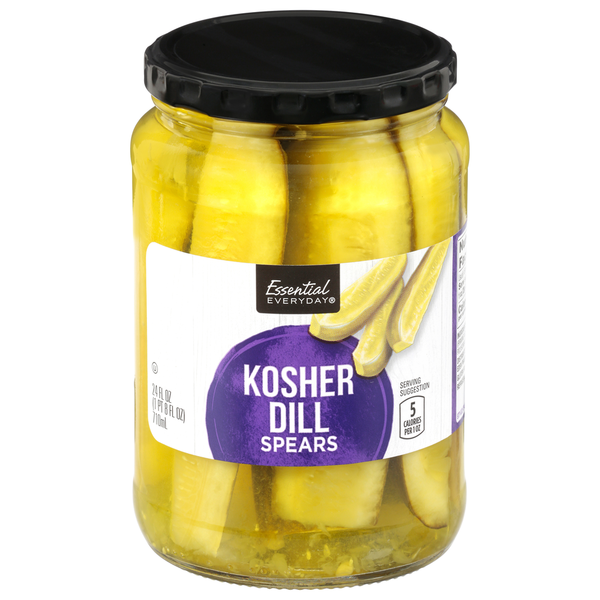 ESSENTIAL EVEYDAY KOSHER DILL SPEARS 24O