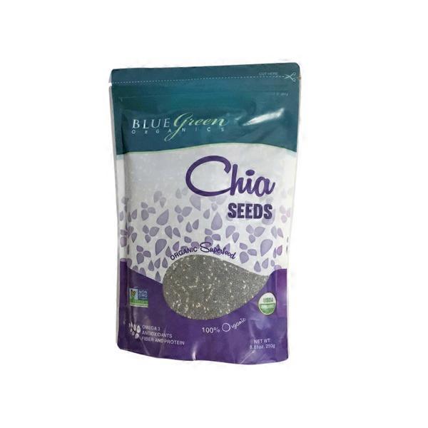 BLUEGREEN CHIA SEEDS ORGANIC 8.81OZ