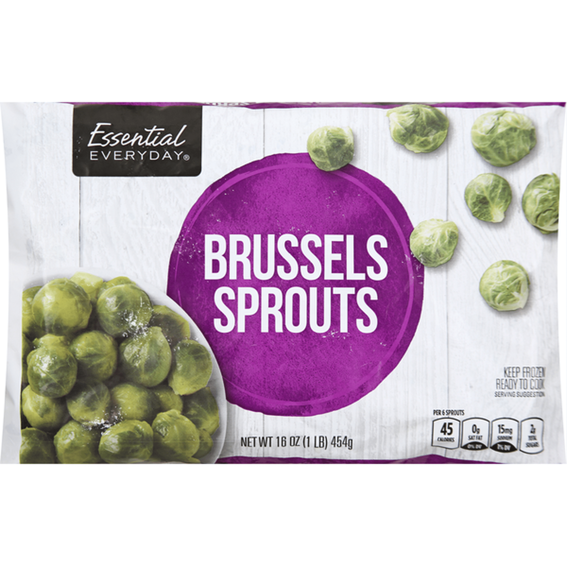 ESSENTIAL EVERYDAY BRUSSELS SPROUTS 12OZ