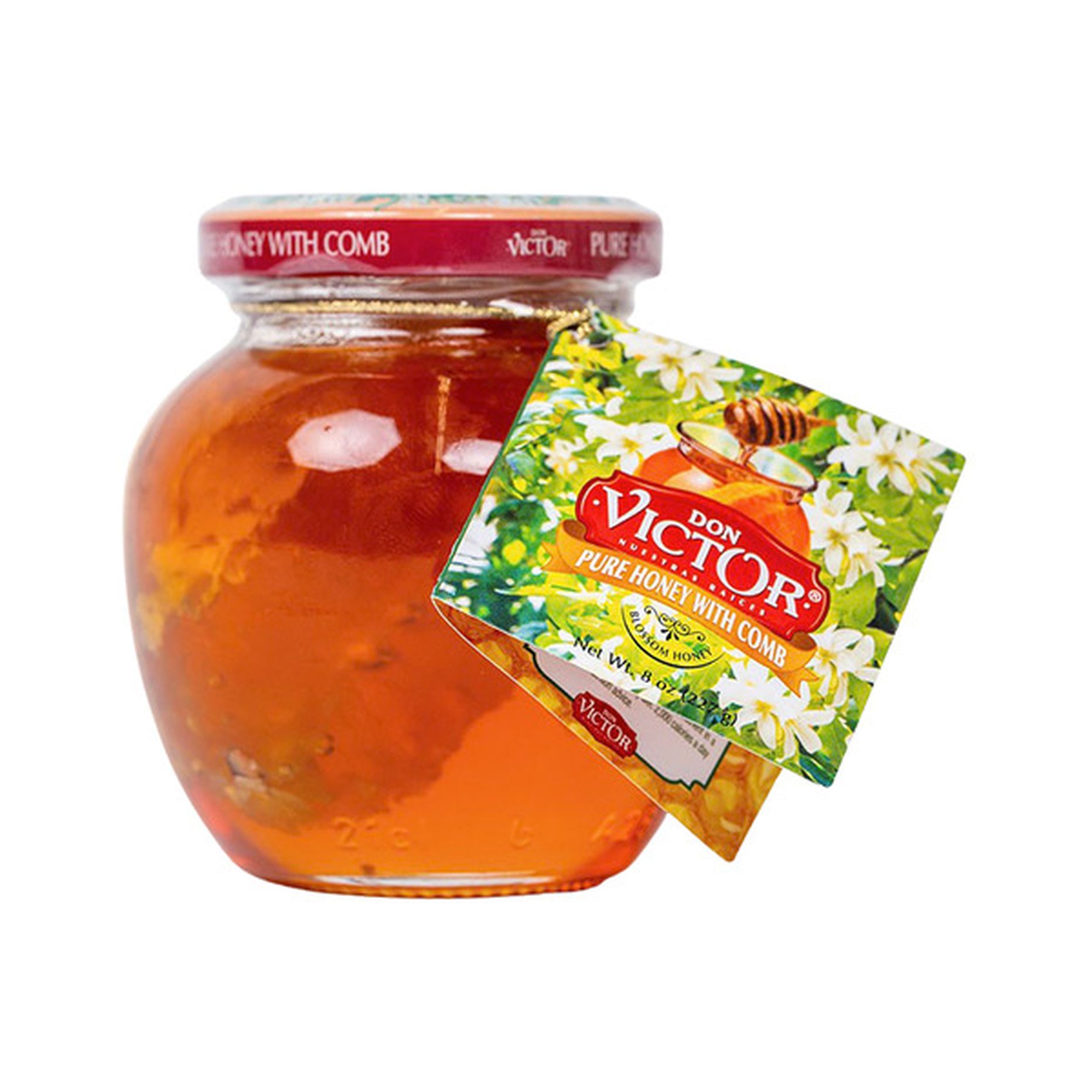 DON VICTOR PURE HONEY WITH COMB 8OZ