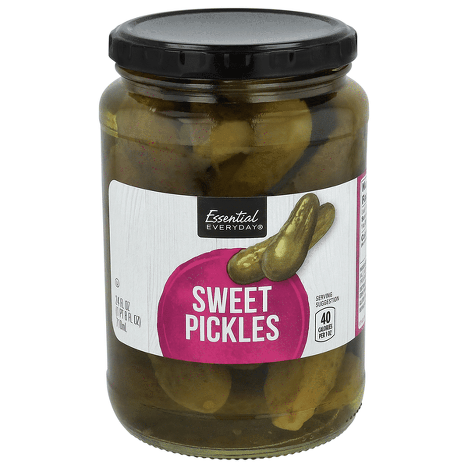 ESSENTIAL EVERYDAY SWEET PICKLE 24 OZ