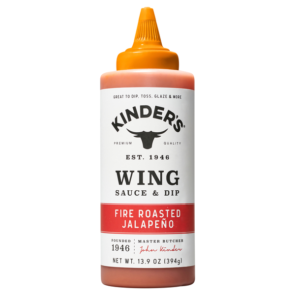 KINDERS WING SAUCE FIRE ROASTED JALAPENO