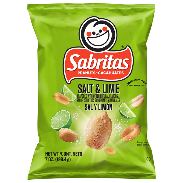 GUMMY BEAR PEANUTS WITH SALT & LIMON 6OZ