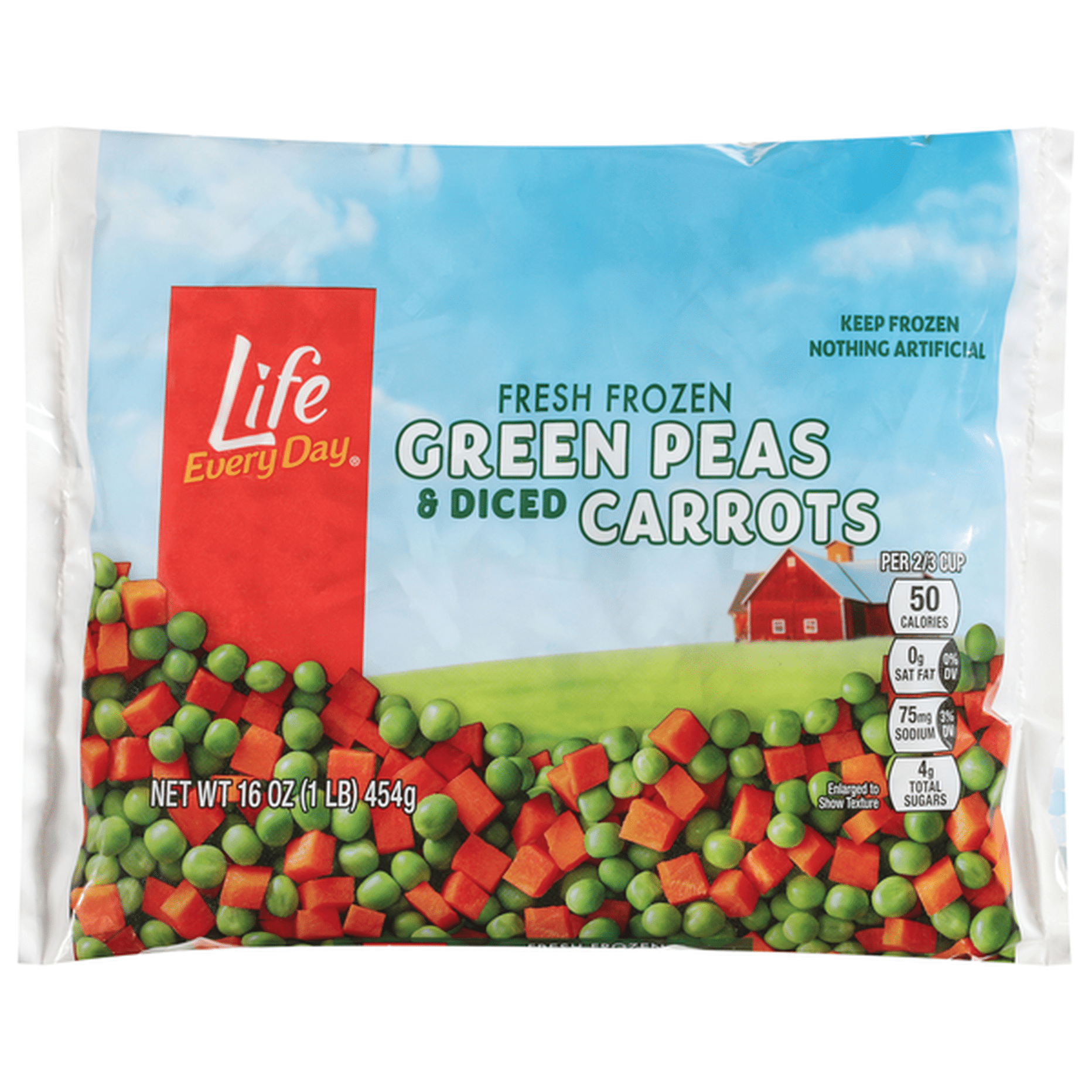 LIFE EVERYDAY PEAS & CARROTS