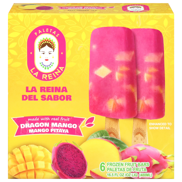 LA REINA ICE CREAM BAR MANGO 4OZ