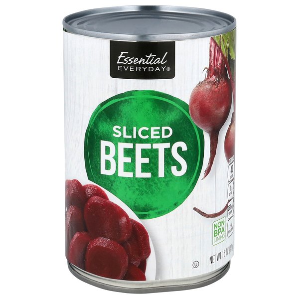 ESSENTIAL EVERYDAY SLICED BEETS 15OZ