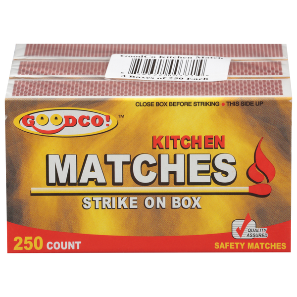 GOODCO KITCHEN MATCHES 750P