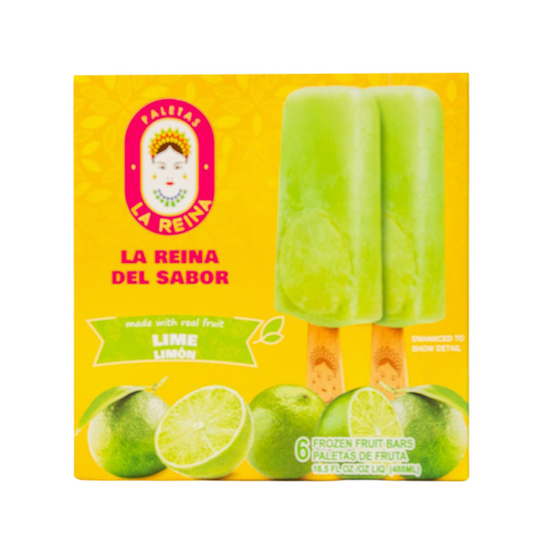 LA REINA ICE CREAM BAR LIME 4OZ