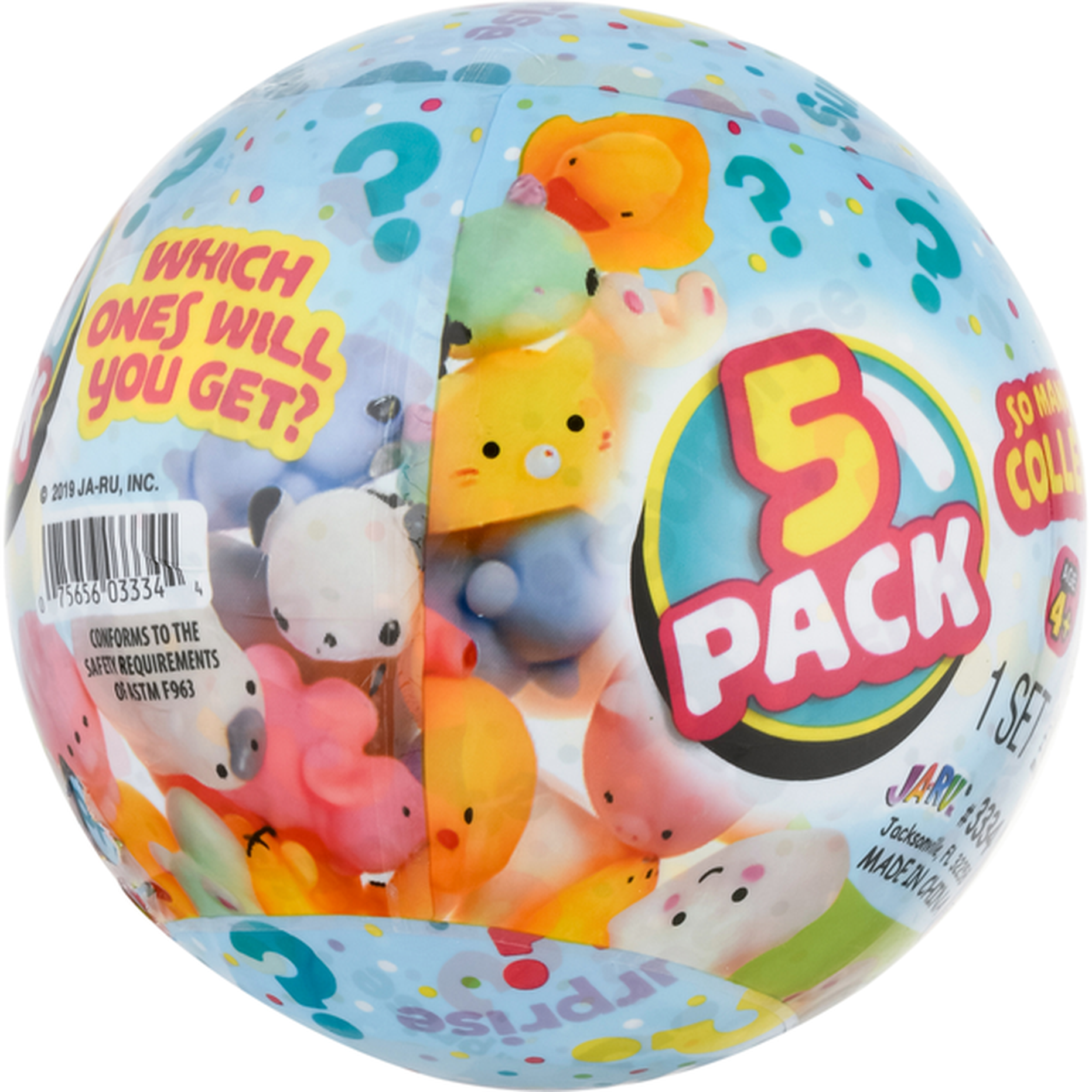 JARU SQUEESH YUM JIGGLY SURPRISE 5P