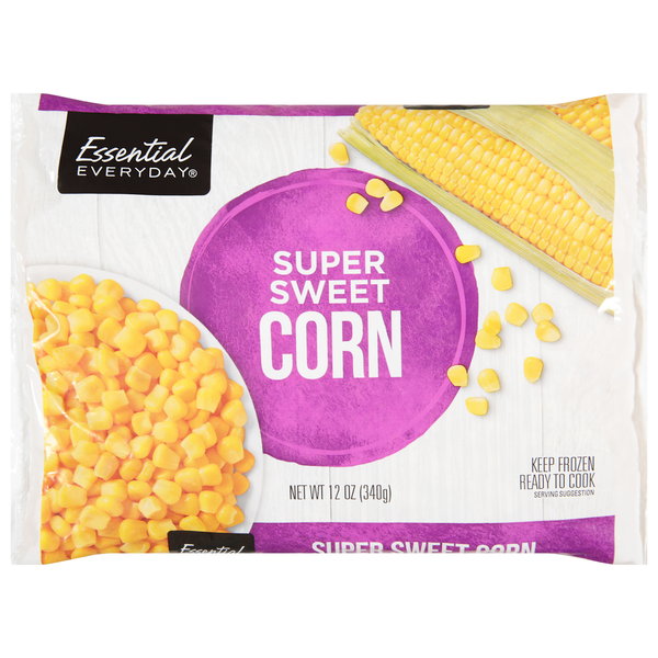 ESSENTIAL EVERYDAY SUPER SWEET CORN 12OZ