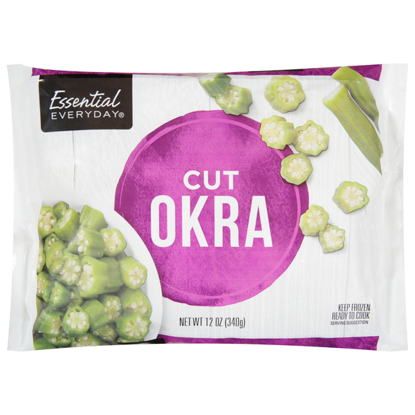 ESSENTIAL EVERYDAY CUT OKRA 12OZ