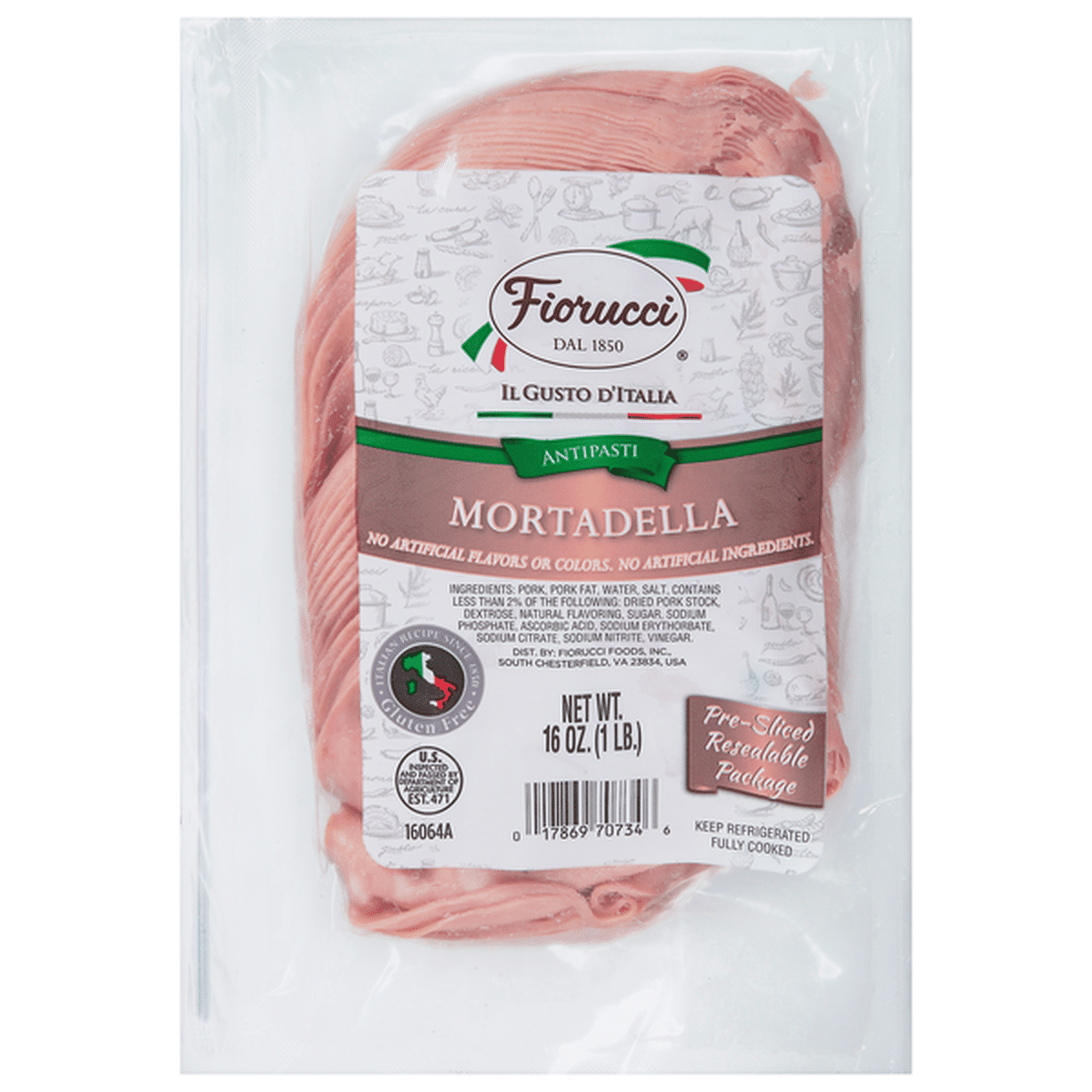FIORUCCI ANTIPASTI MORTADELLA