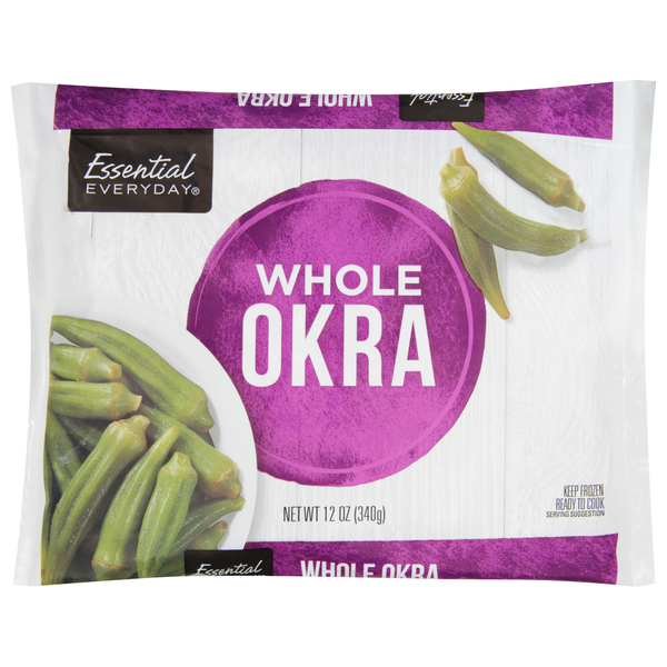 ESSENTIAL EVERYDAY WHOLE OKRA 12OZ