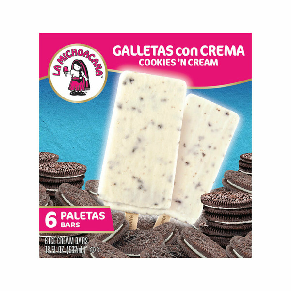LA REINA COOKIES AND CREAM ICE CREAM 4 OZ