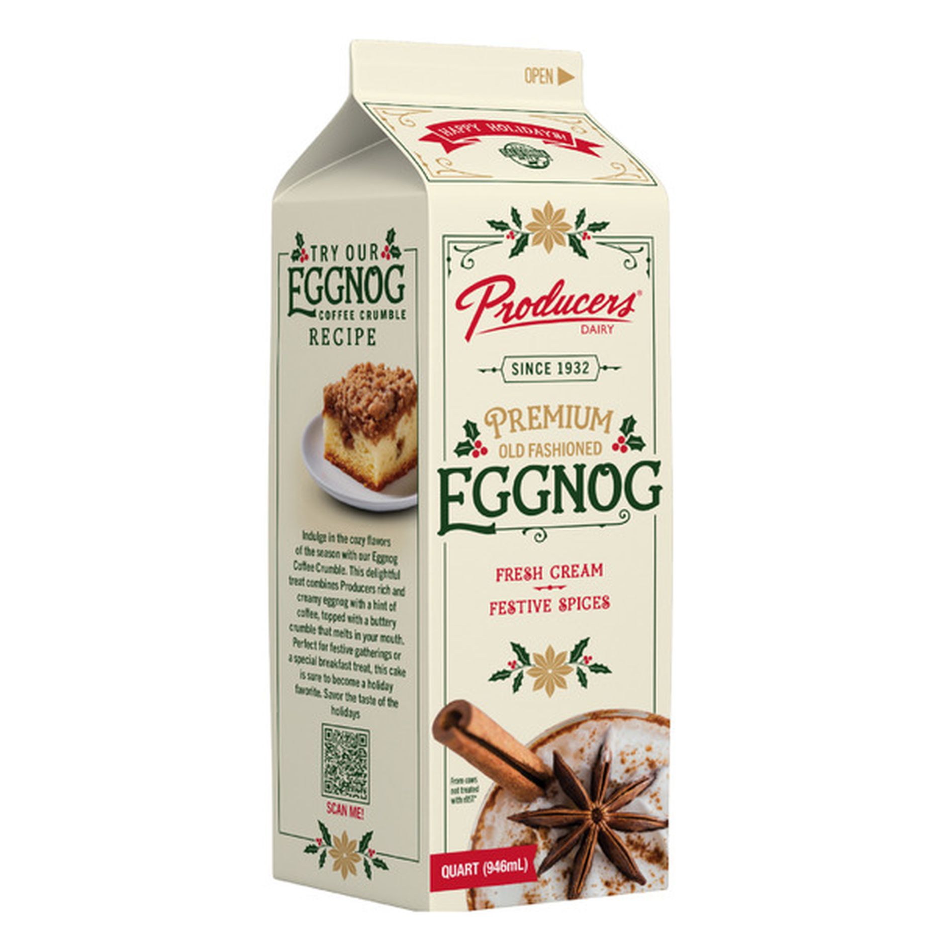 PRODUCERS EGGNOG 1QT