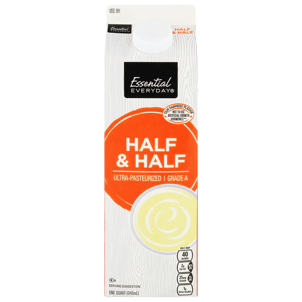 ESSENTIAL EVERYDAY HALF & HALF 1QT