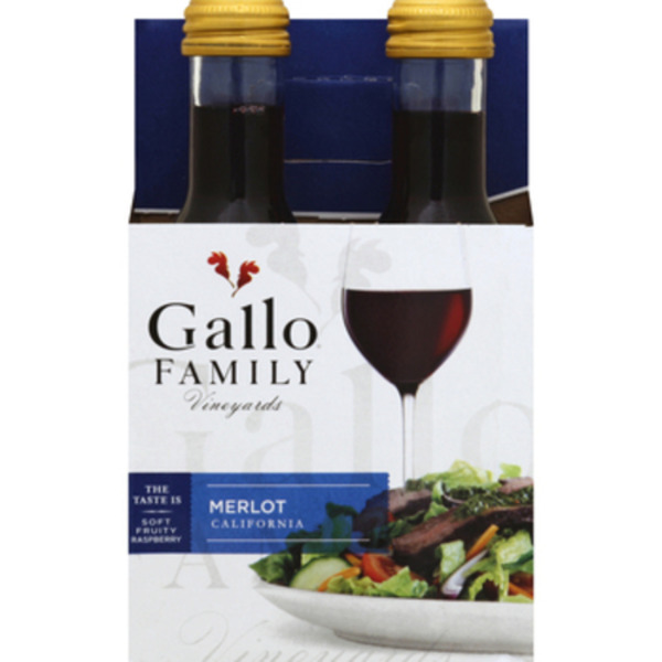 GALLO FAMILY MERLOT 187ML