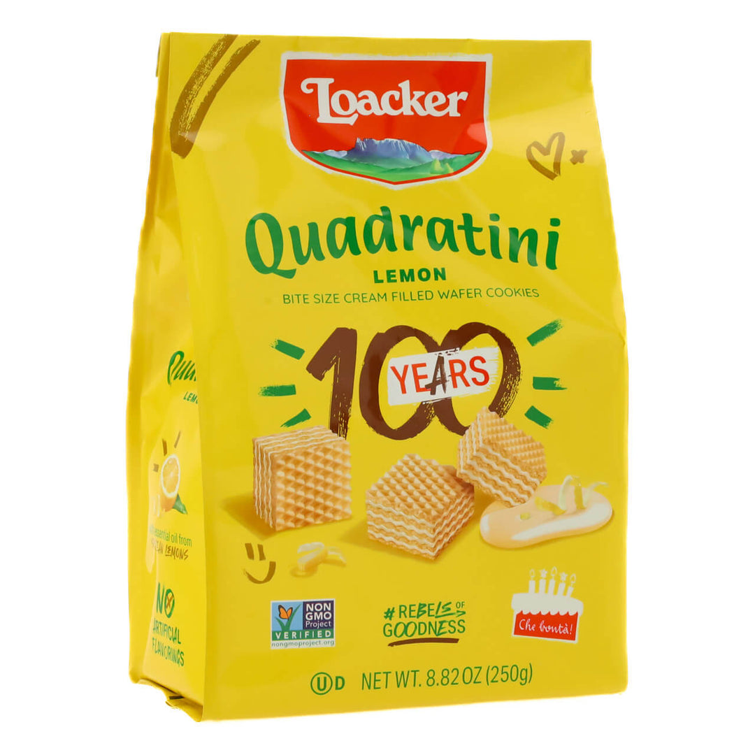 LOACKER QUADRATINI LEMON 8.82OZ