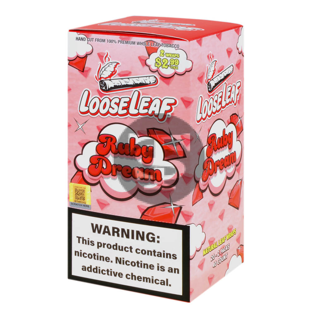 LOOSELEAF RUBY DREAM 2P 2.99