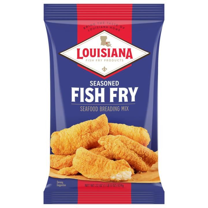LOUISIANA SEASONED FISH FRY 22OZ