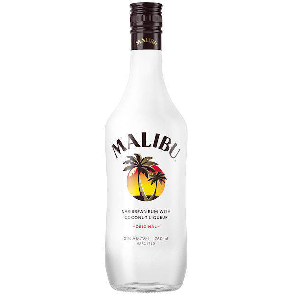 MALIBU CARIBBEAN RUM 750ML