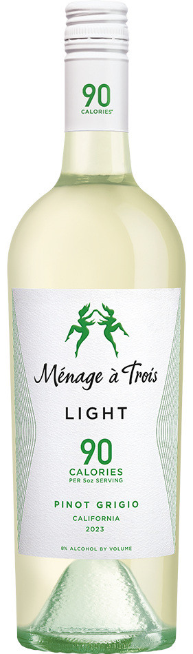 MENAGE A TROIS LIGHT 90 CALORIES PINOT GRIGIO