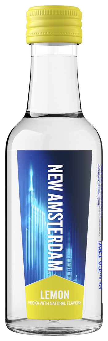 NEW AMSTERDAM VODKA LEMON 50ML